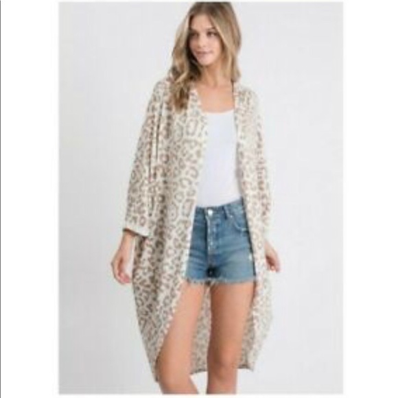 Jodifl sz small leopard duster - Picture 1 of 2